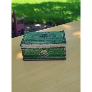 Vintage Tobacco Tin, Yale Smoking Mixture, XXX Baltimore MD, Advertising Gift